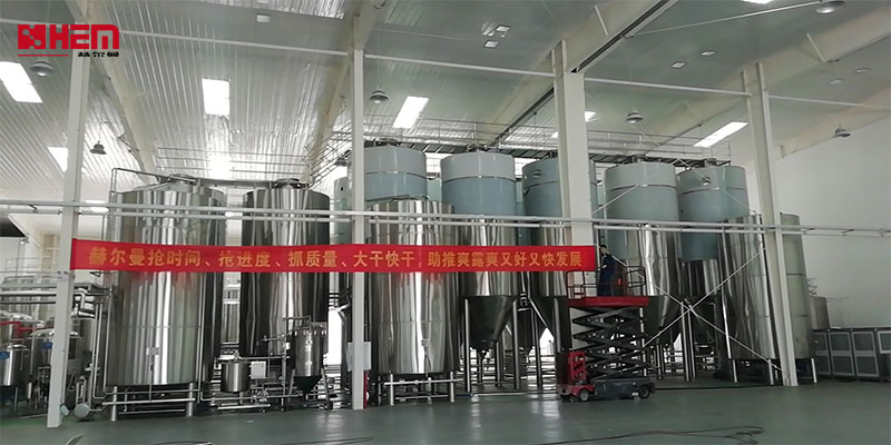 赫尔曼又一万吨精酿酒厂项目投产湖北